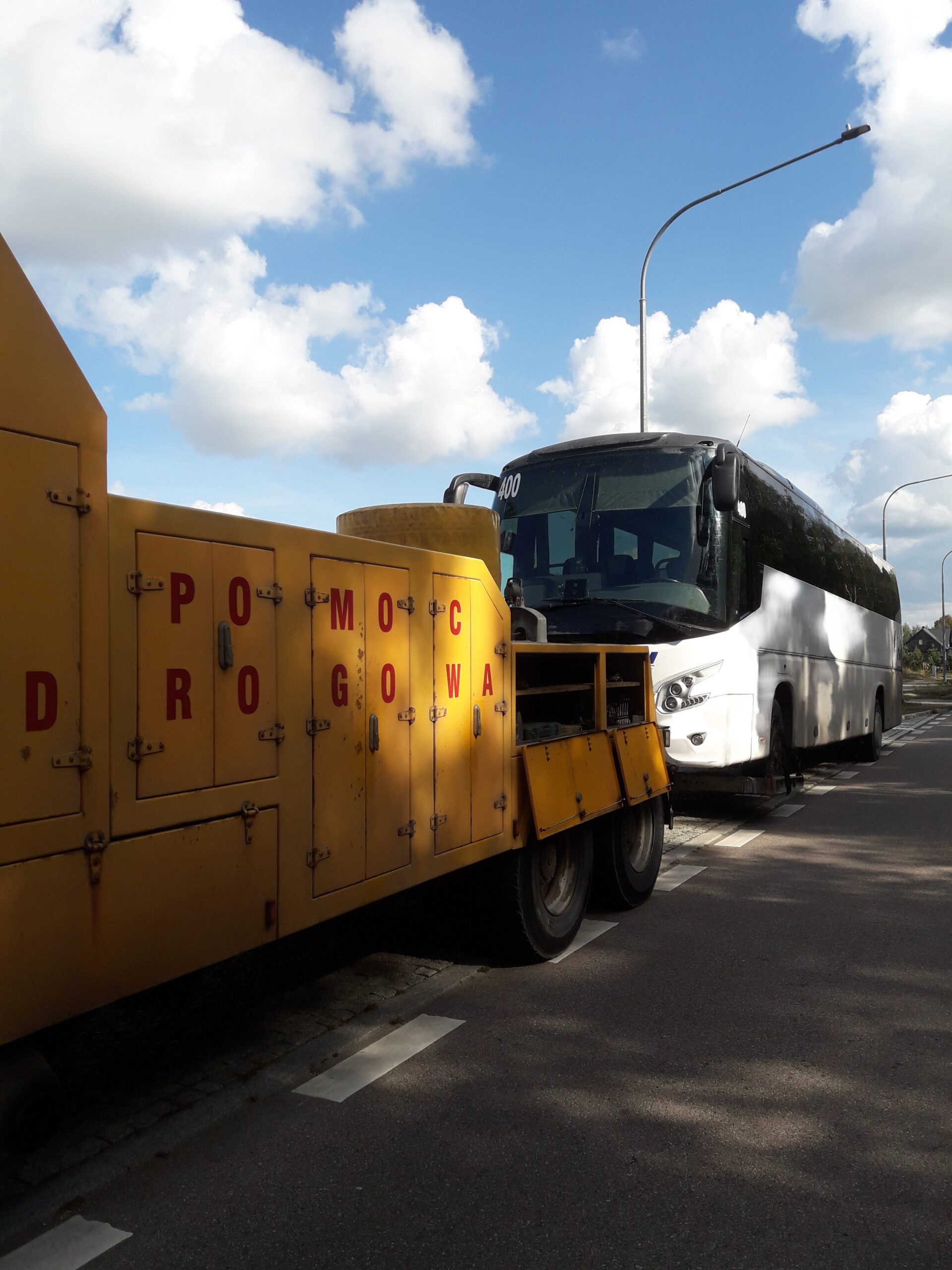 Holowanie tir białstok